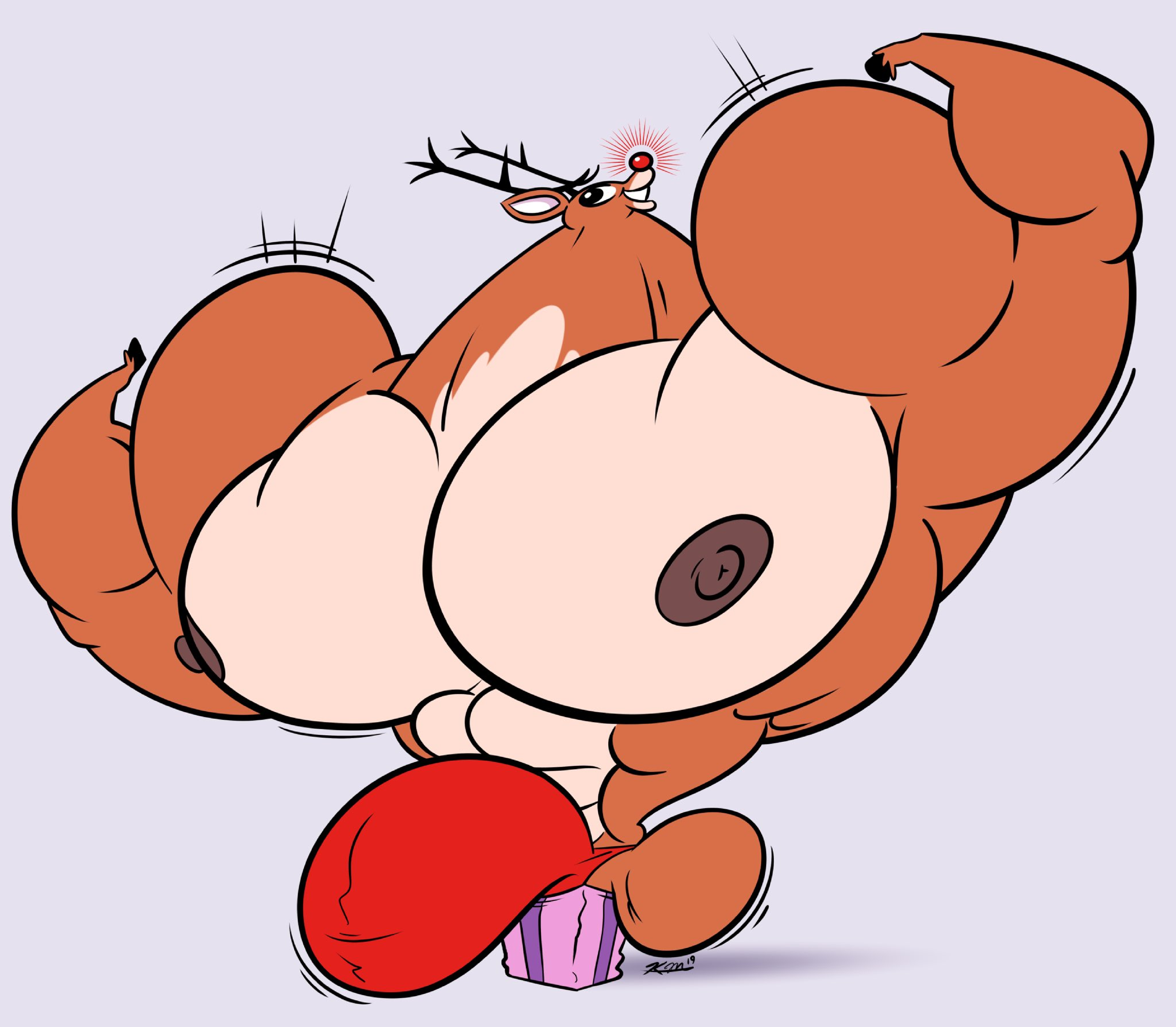 Rudolph (Christmas) Rule 34 Image