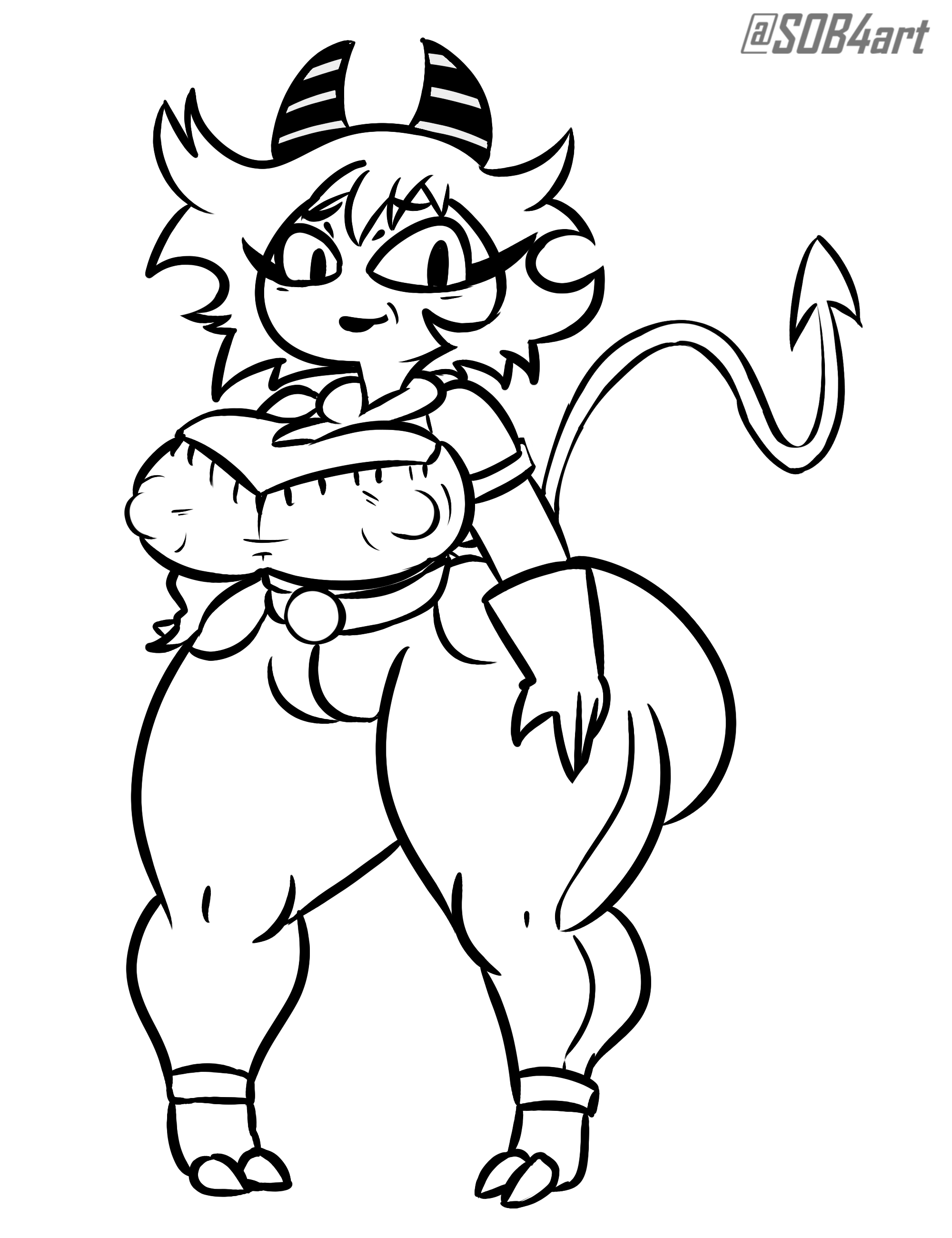 Lin (Helluva Boss) Rule 34 Image