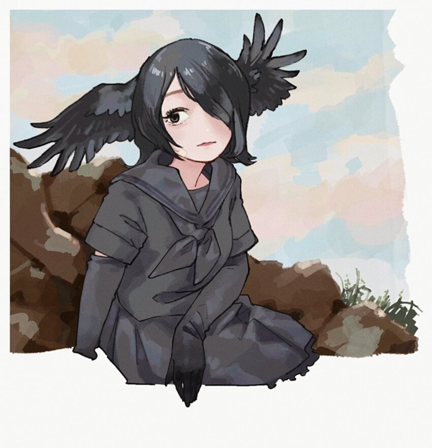 Jungle Crow (Kemono Friends) Rule 34 Image