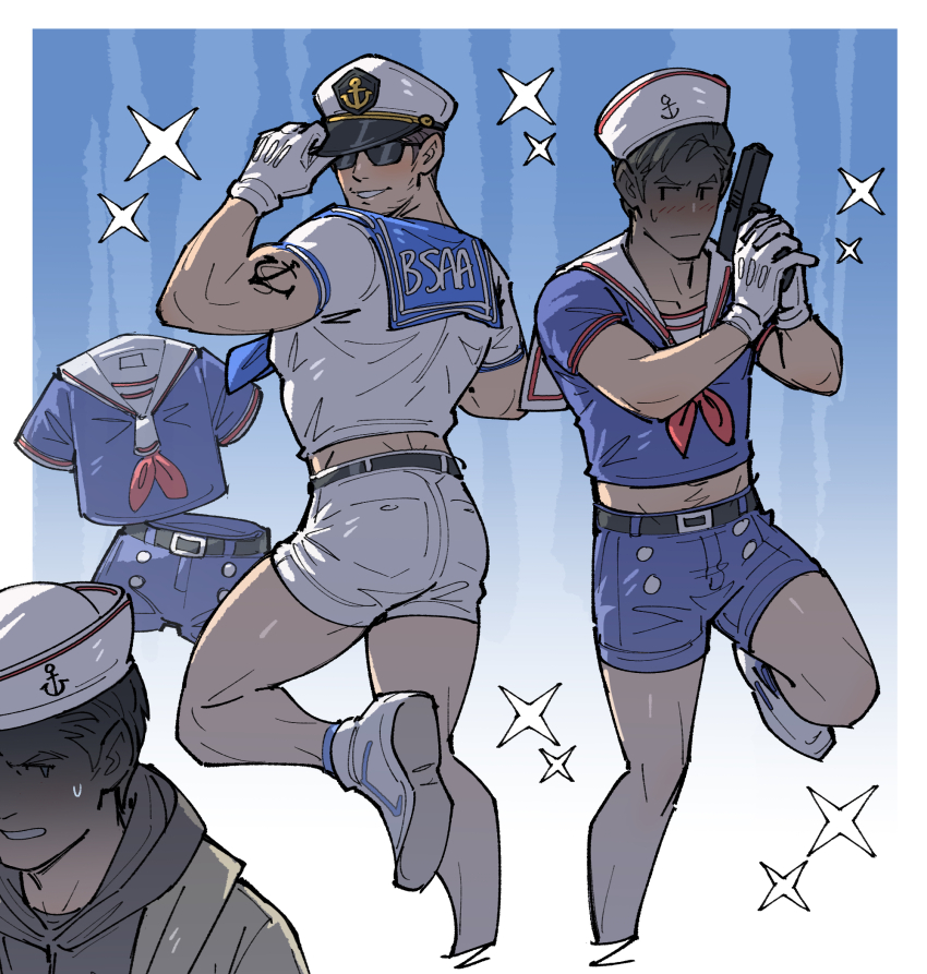 Chris Redfield (Resident Evil) Rule 34 Image