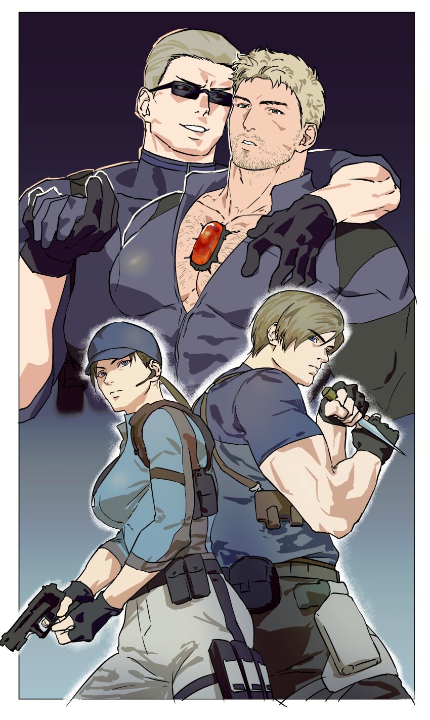 Albert Wesker (Resident Evil) Rule 34 Image