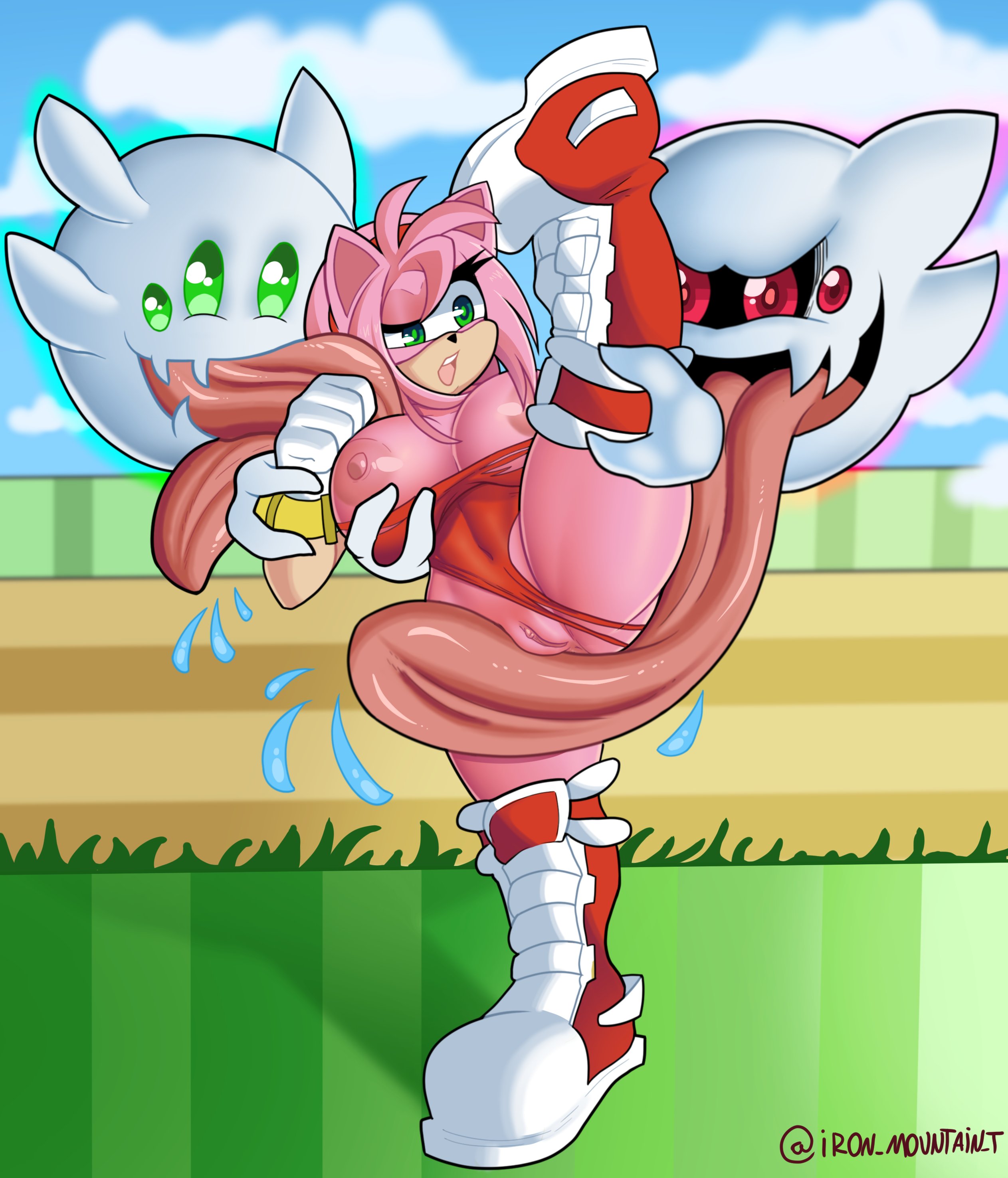 Amy Rose (Sega) Rule 34 Image