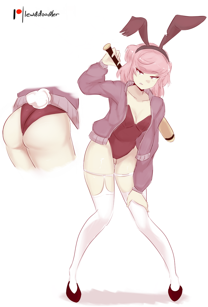 Natsuki (Doki Doki Literature Club) Rule 34 Image