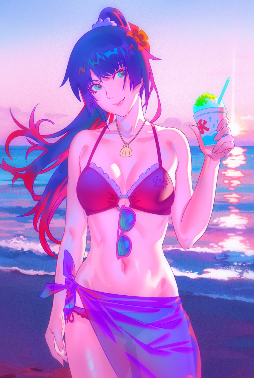 Senjougahara Hitagi (Bakemonogatari) Rule 34 Image