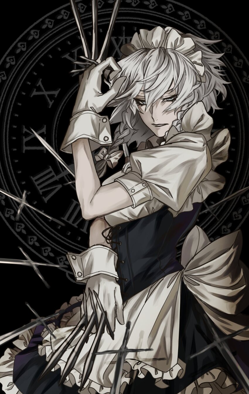 Izayoi Sakuya (Touhou) Rule 34 Image