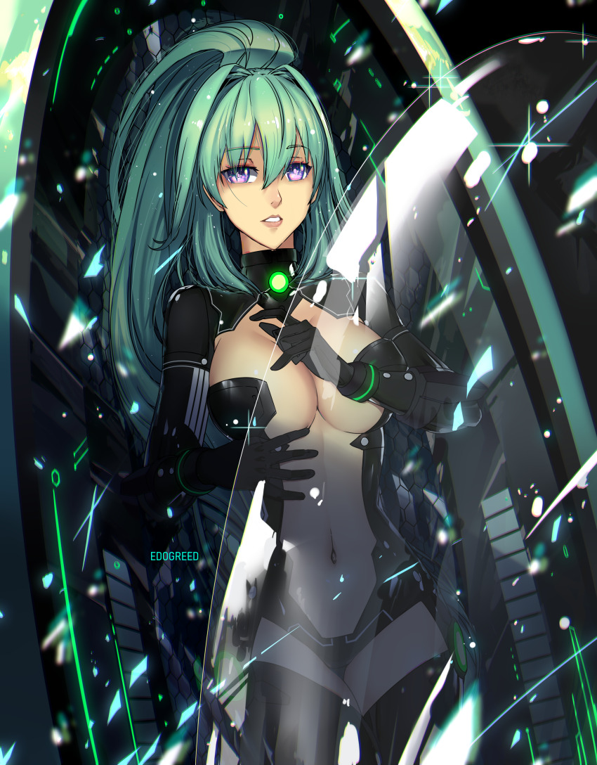 Green Heart (Neptunia) Rule 34 Image