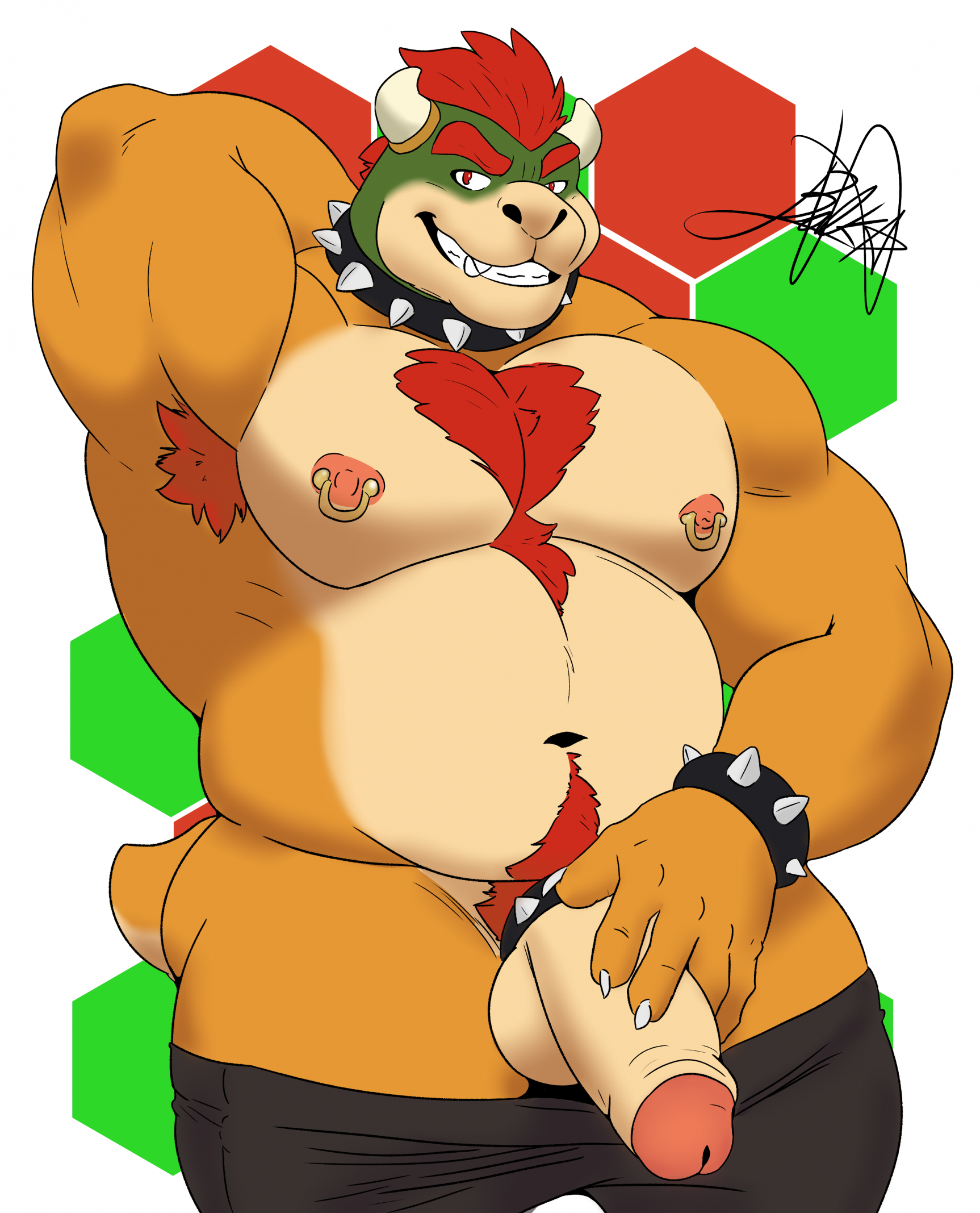 Bowser (Mario (Series)) Rule 34 Image
