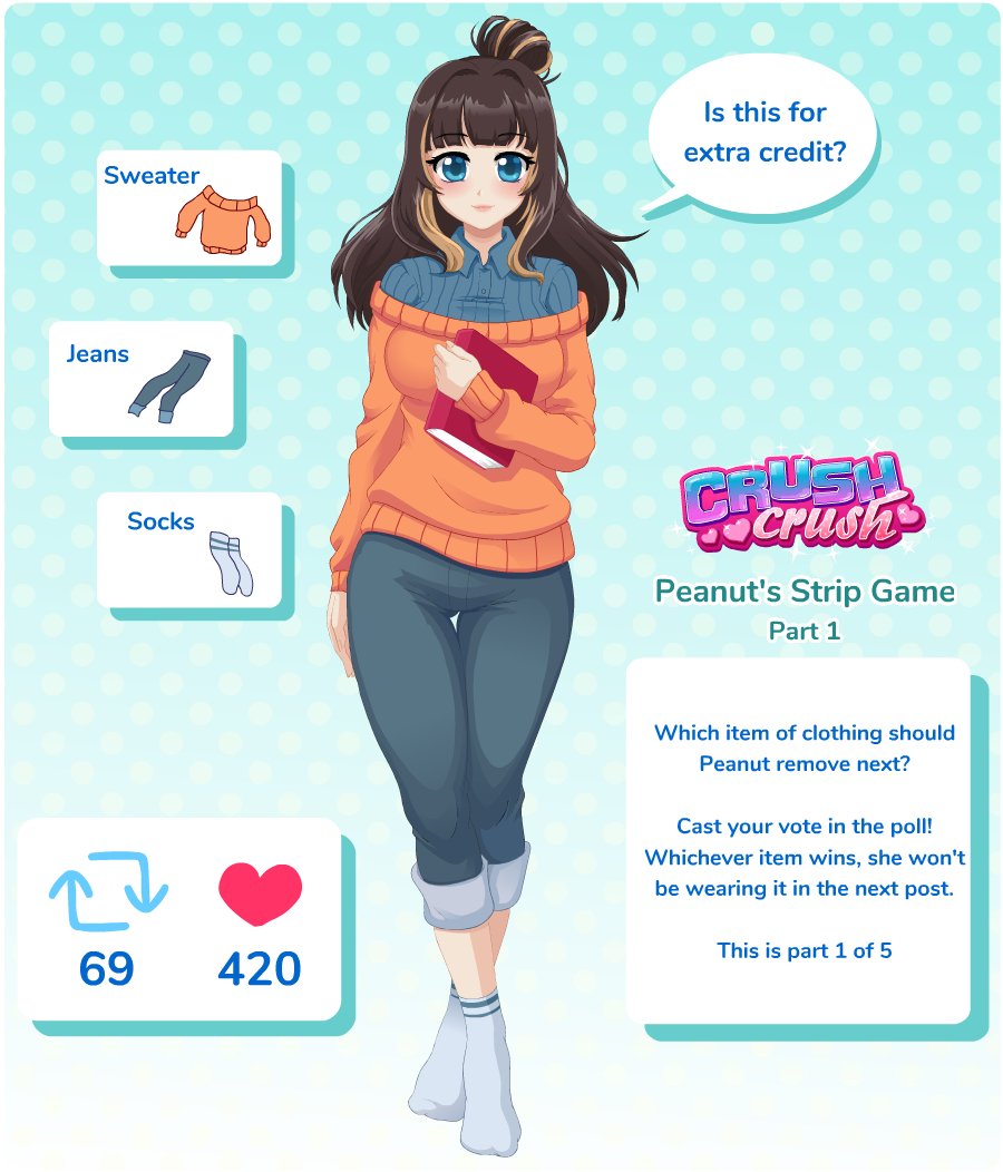 Peanut (Crush Crush) Rule 34 Image