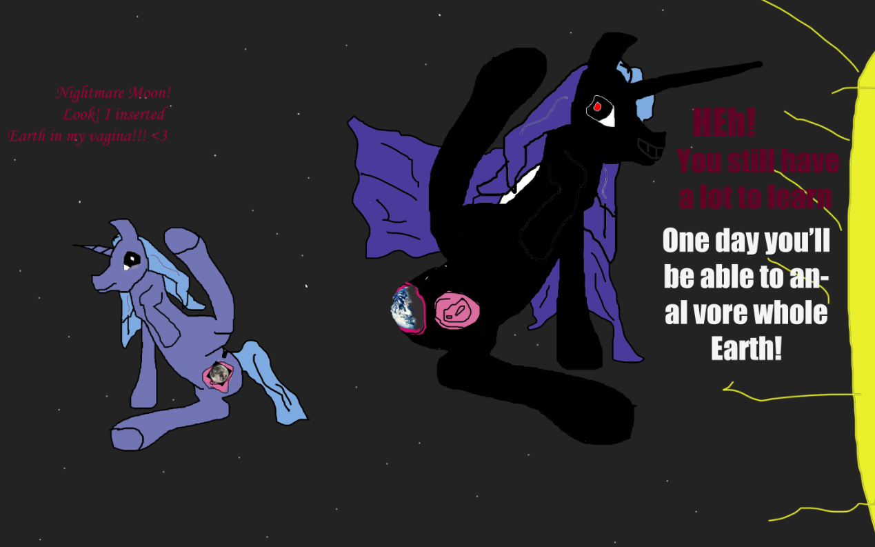Nightmare Moon (Friendship Is Magic) Rule 34 Image