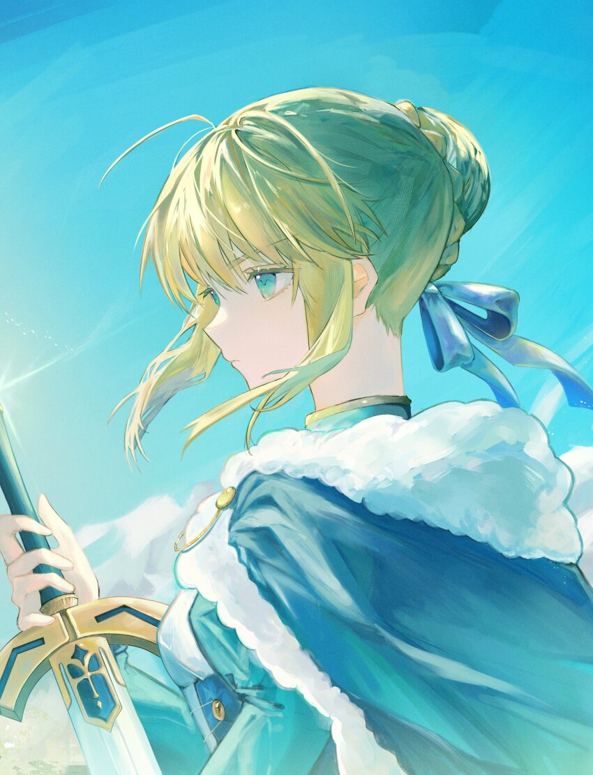 Artoria Pendragon (Fate) Rule 34 Image