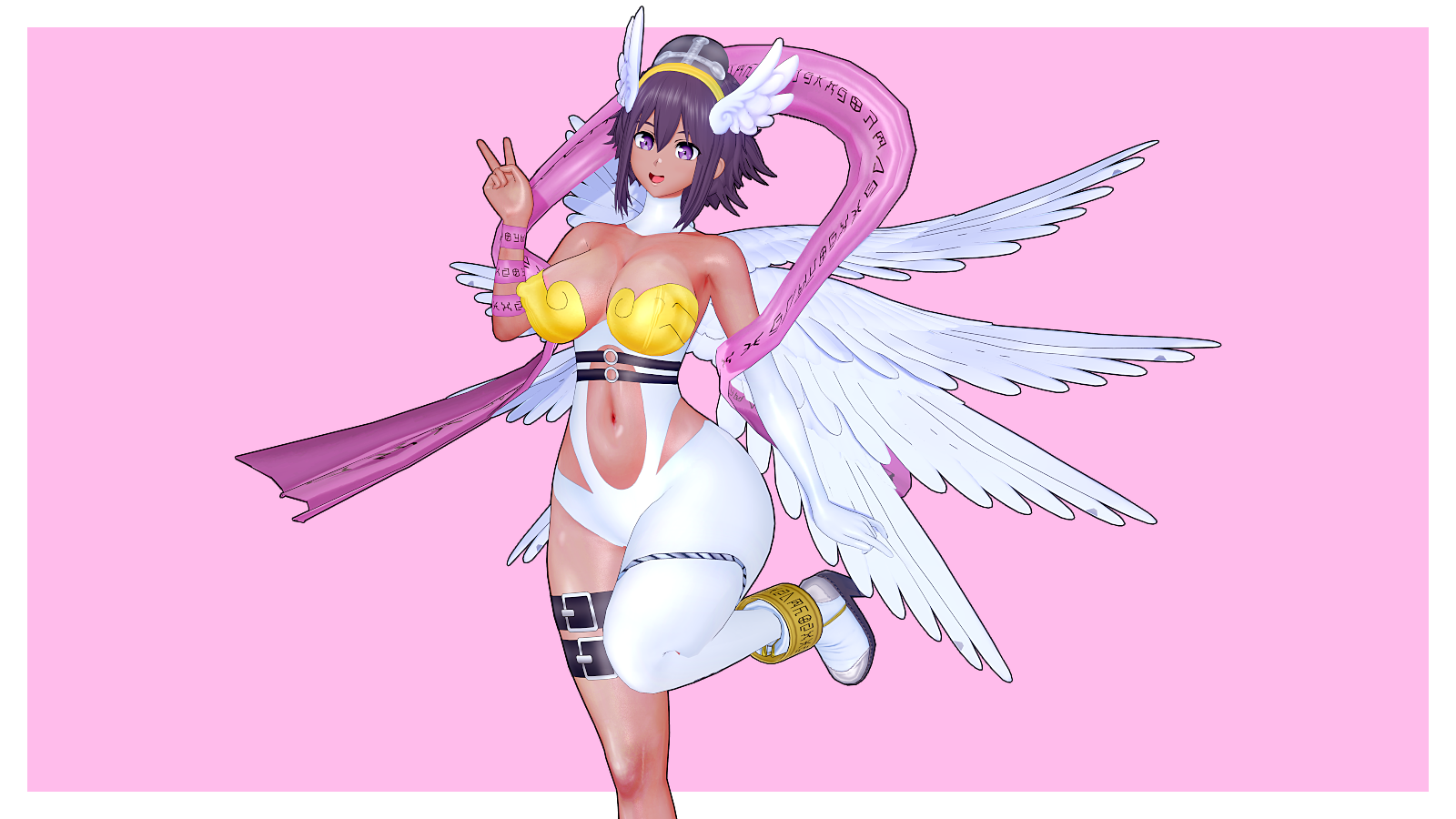 Angewomon (Digimon) Rule 34 Image