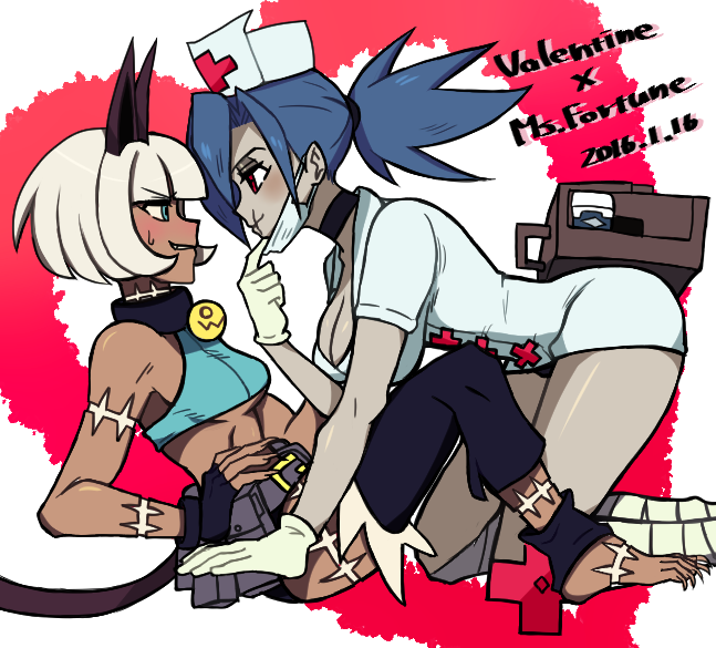 Valentine (Skullgirls) Rule 34 Image
