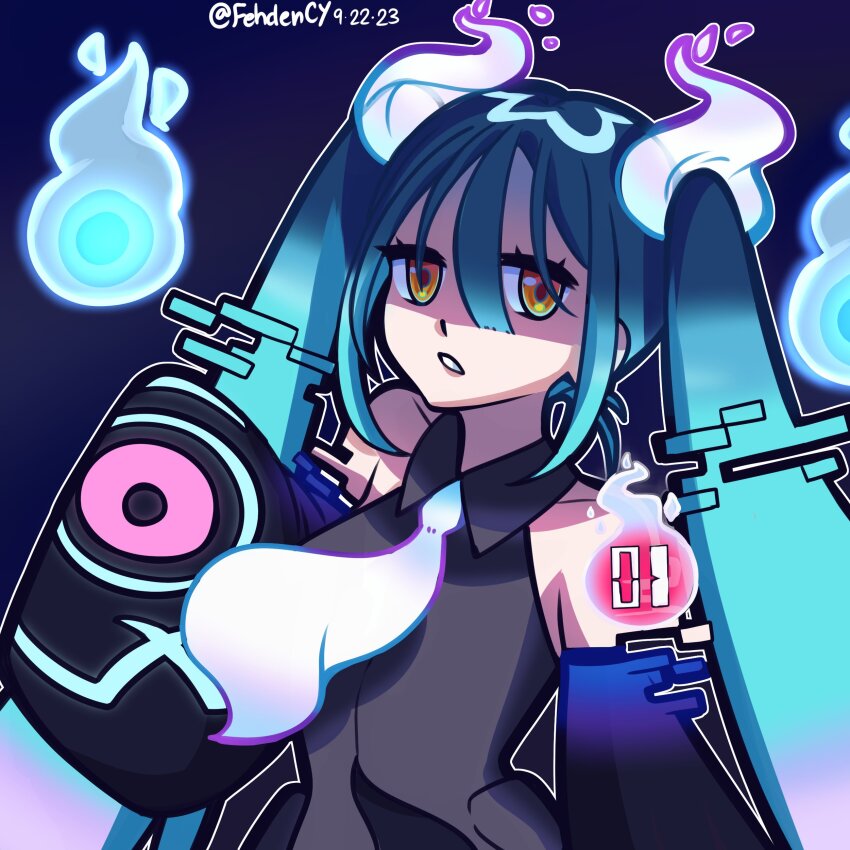 Ghost Miku (Project Voltage) Rule 34 Image
