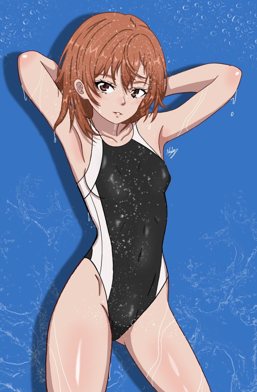 Misaka Mikoto (Toaru Kagaku No Railgun) Rule 34 Image
