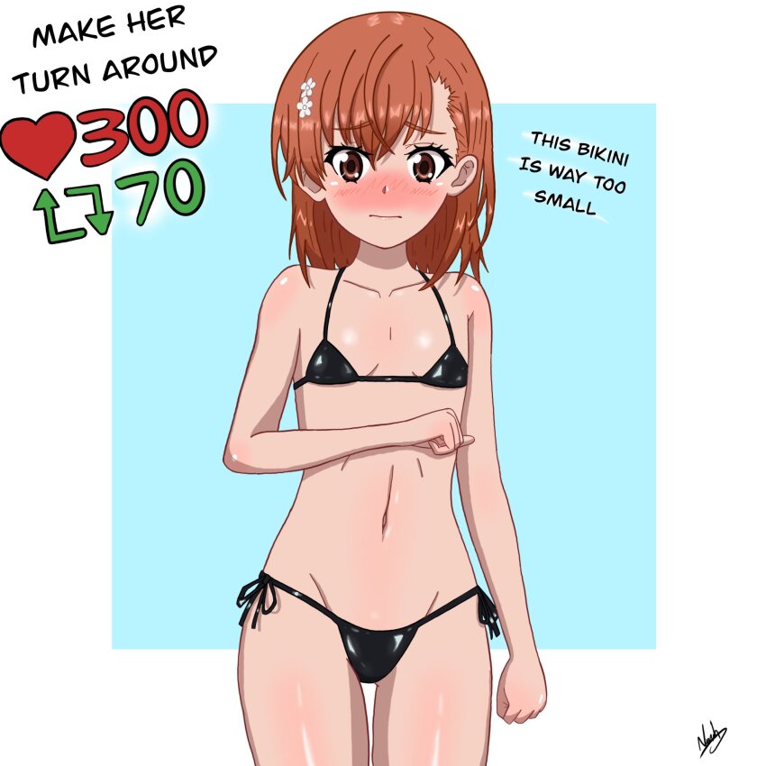 Misaka Mikoto (Toaru Kagaku No Railgun) Rule 34 Image