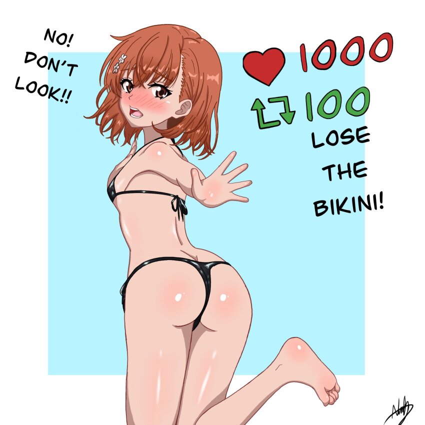 Misaka Mikoto (Toaru Kagaku No Railgun) Rule 34 Image