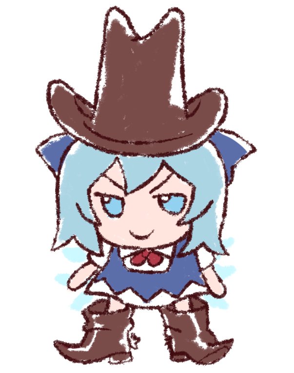Cirno (Fumo (Doll)) Rule 34 Image