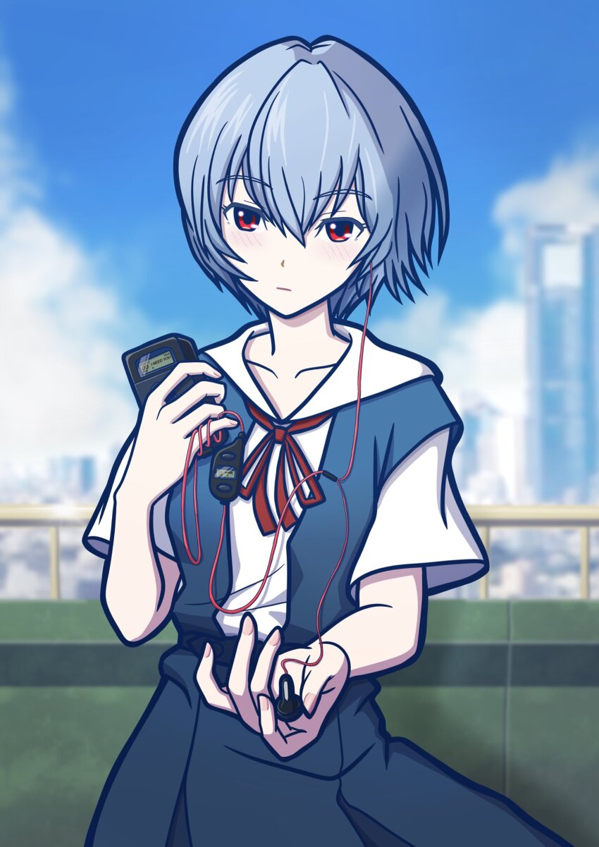 Ayanami Rei (Neon Genesis Evangelion) Rule 34 Image