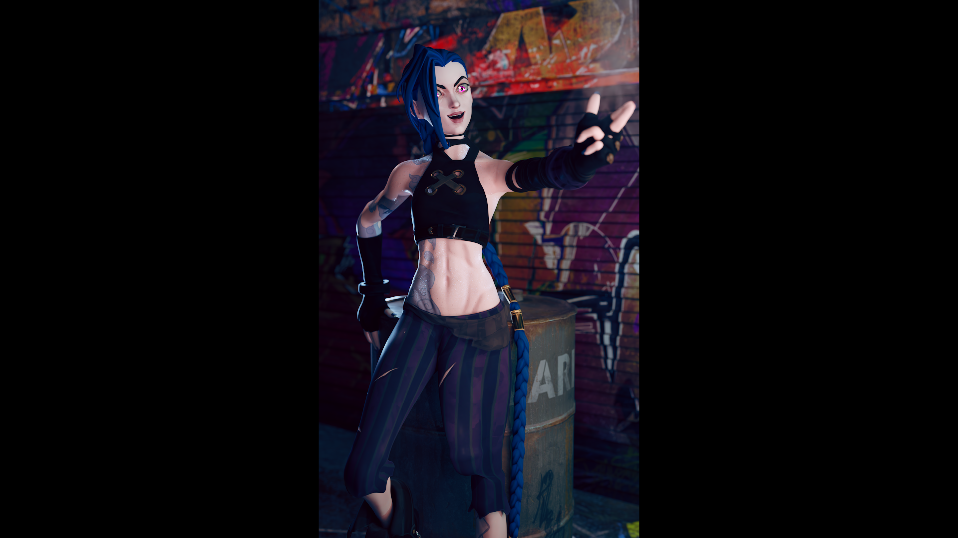 Arcane Jinx (Arcane) Rule 34 Image