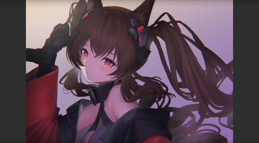 Angelina (Arknights) Rule 34 Image