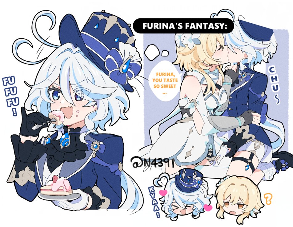 Furina (Genshin Impact) Rule 34 Image