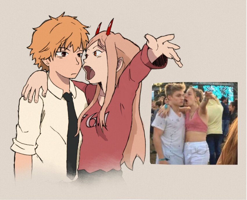 Denji (Chainsaw Man) Rule 34 Image