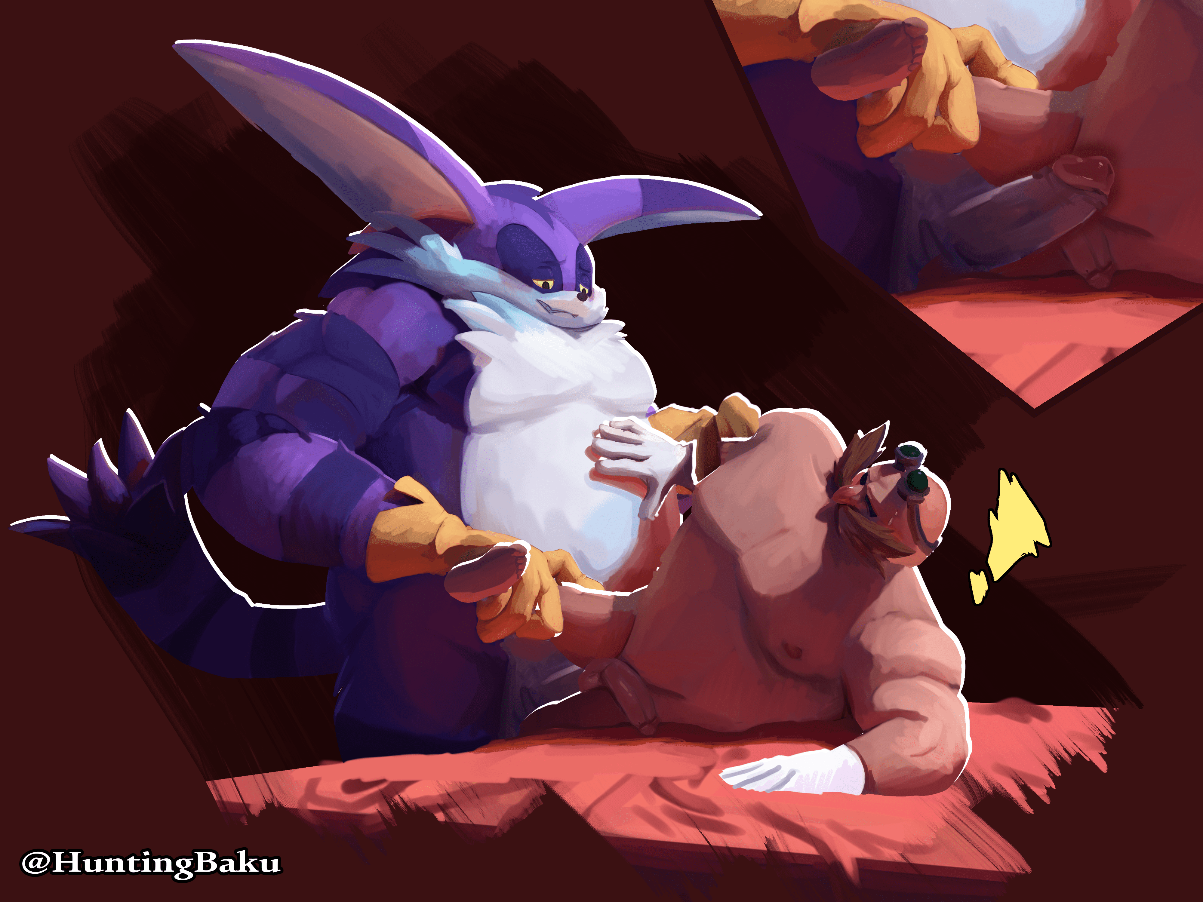 Big The Cat (Sonic (Series)) Rule 34 Image