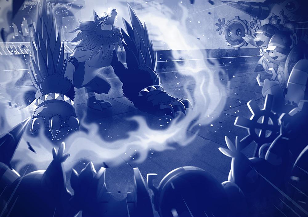 Blacktailmon (Digimon) Rule 34 Image
