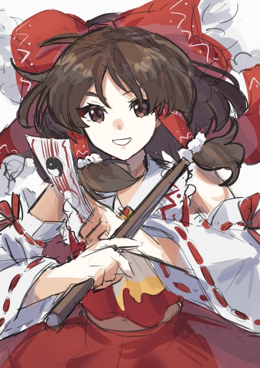Hakurei Reimu (Touhou) Rule 34 Image