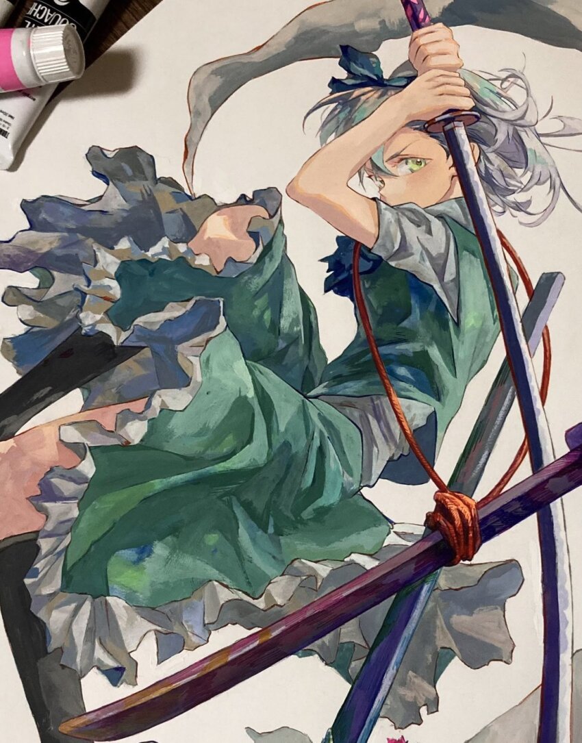 Konpaku Youmu (Touhou) Rule 34 Image
