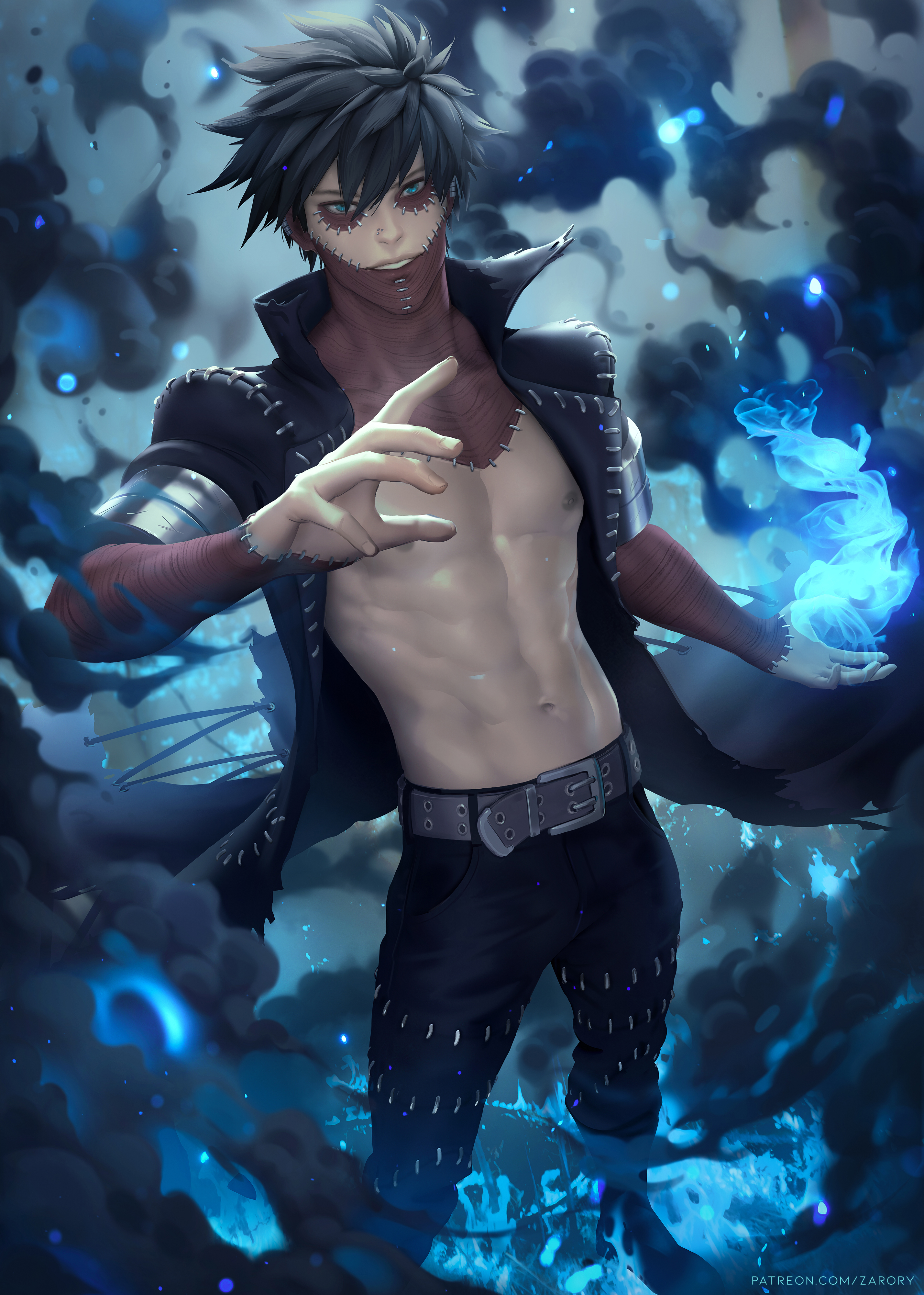 Dabi (Boku No Hero Academia) Rule 34 Image
