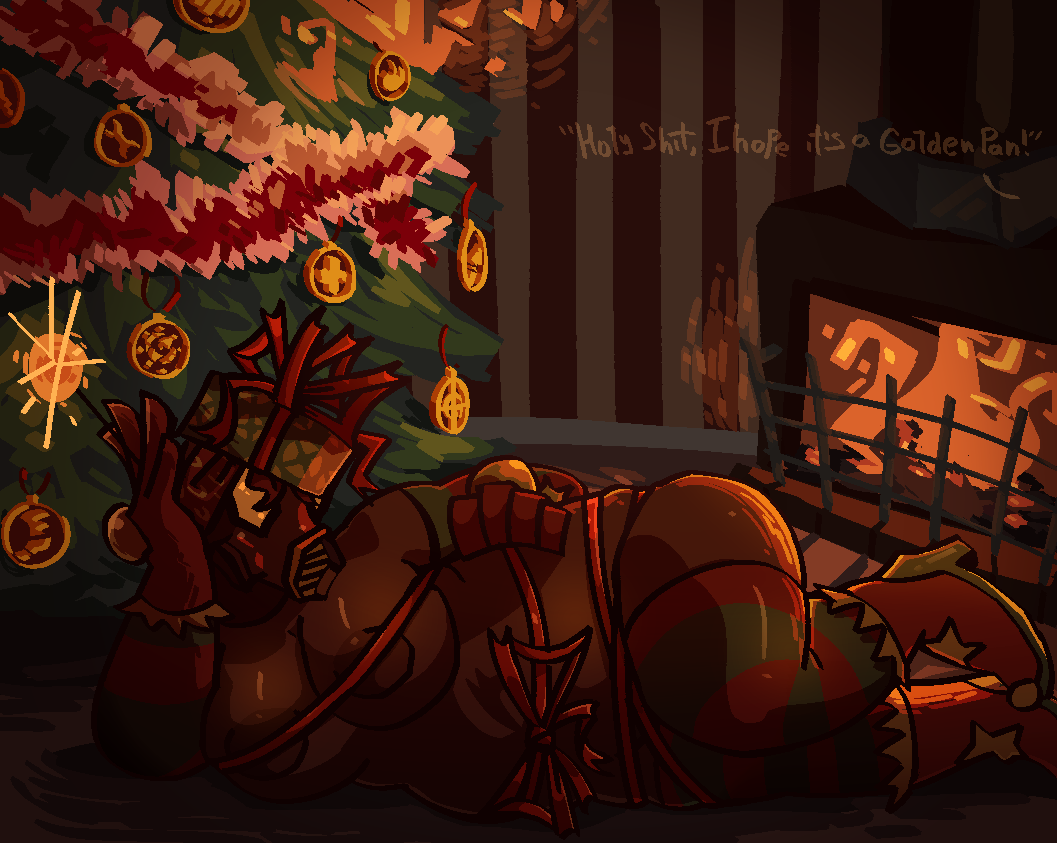 Fempyro (Christmas) Rule 34 Image