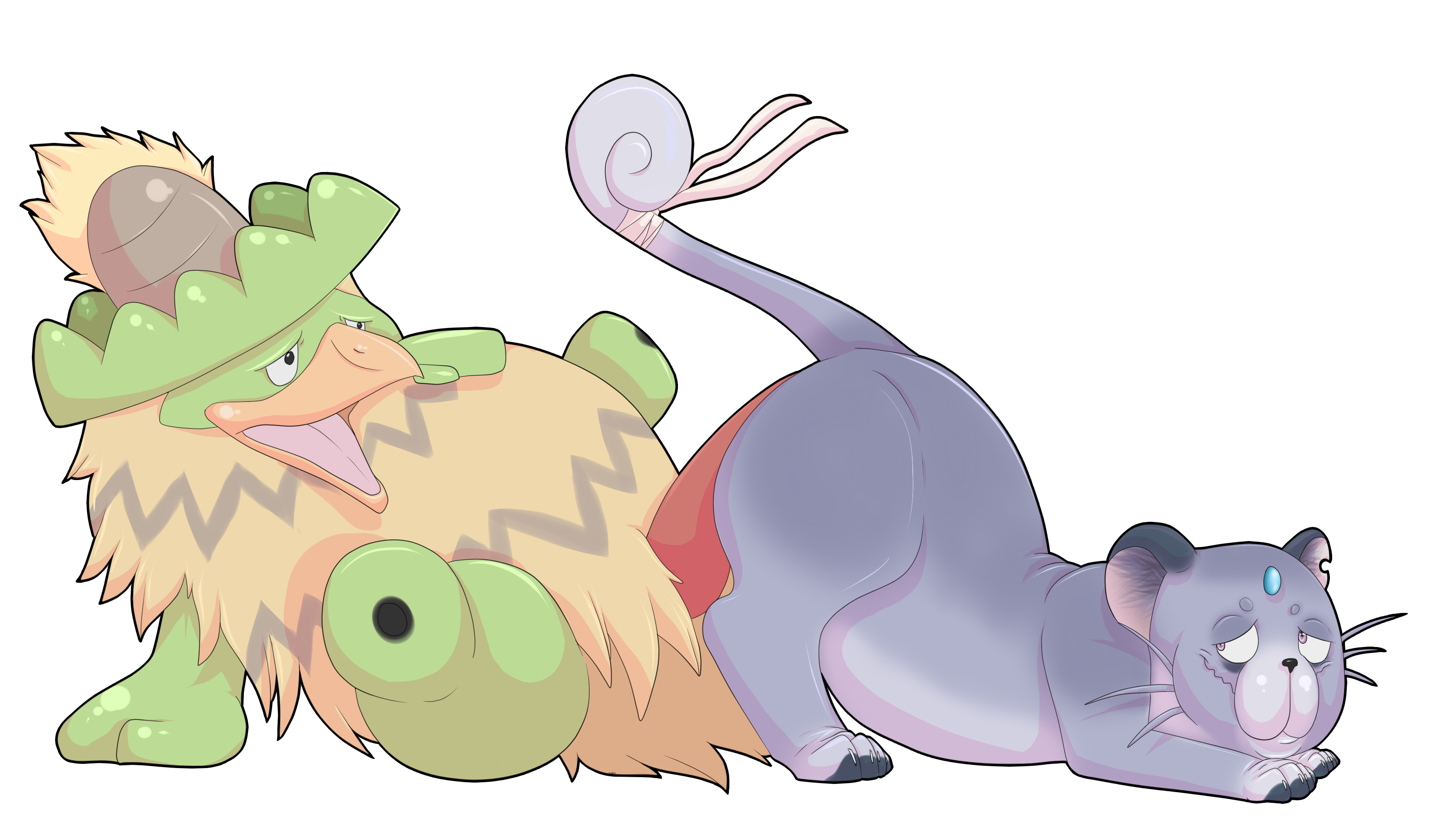 Alolan Persian (Pokemon) Rule 34 Image
