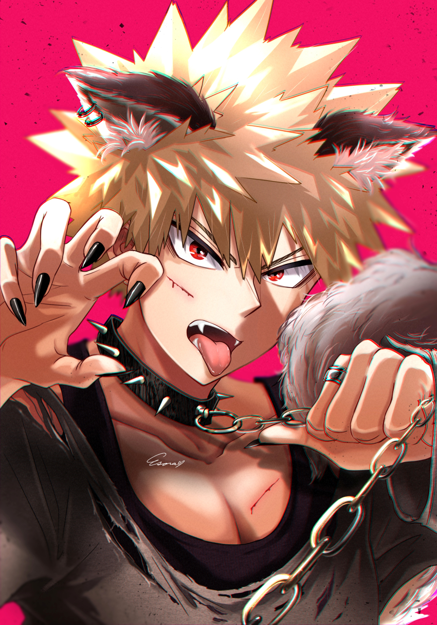 Bakugou Katsuki (Boku No Hero Academia) Rule 34 Image