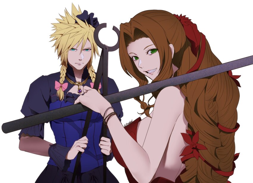 Aerith Gainsborough (Final Fantasy) Rule 34 Image
