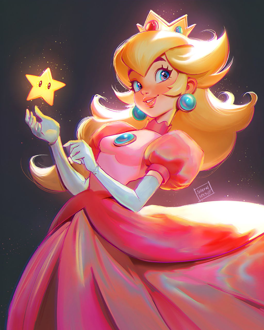 Princess Peach (Mario (Series)) Rule 34 Image