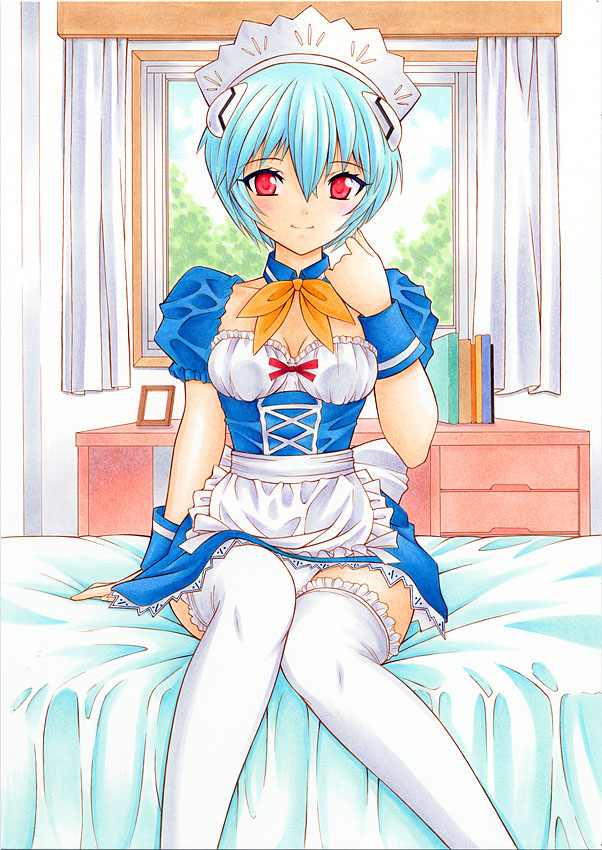 Ayanami Rei (Neon Genesis Evangelion) Rule 34 Image