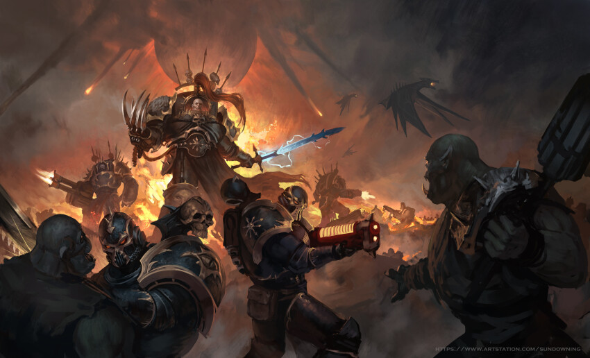 Adeptus Astartes (Warhammer 40k) Rule 34 Image
