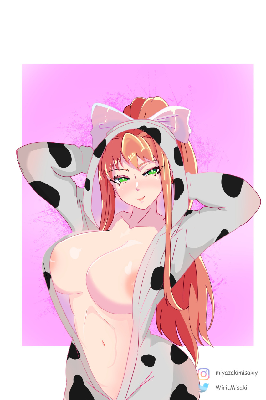 Monika (Doki Doki Literature Club) Rule 34 Image