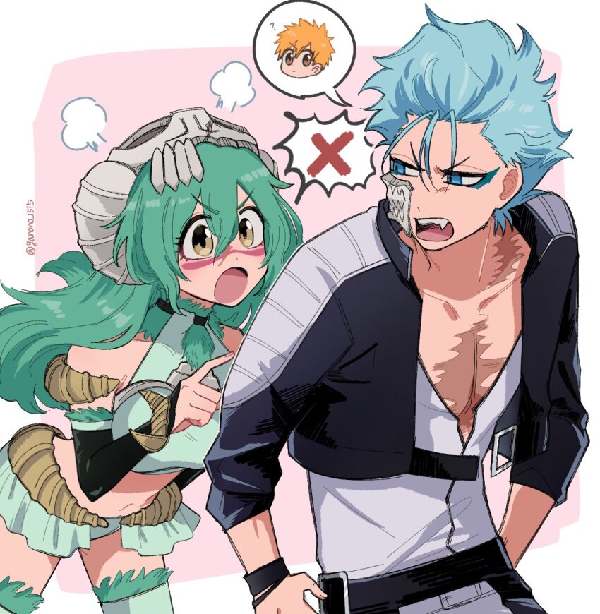 Grimmjow Jaegerjaquez (Bleach) Rule 34 Image