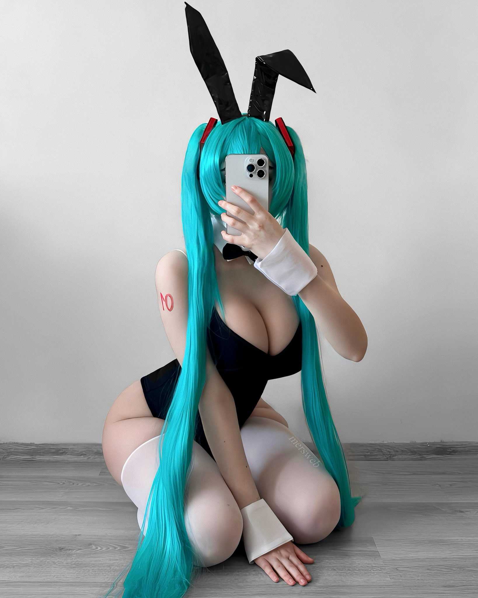 Hatsune Miku (Cosplay) Rule 34 Image