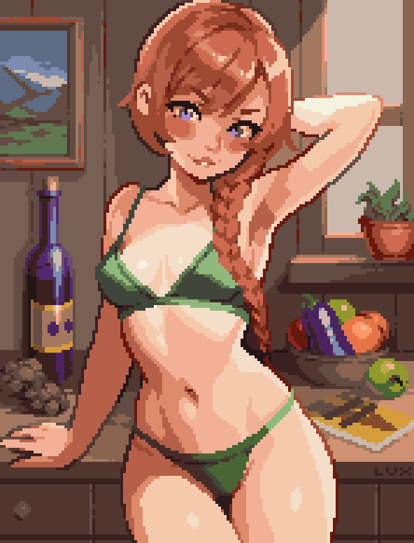 Leah (Stardew Valley) Rule 34 Image