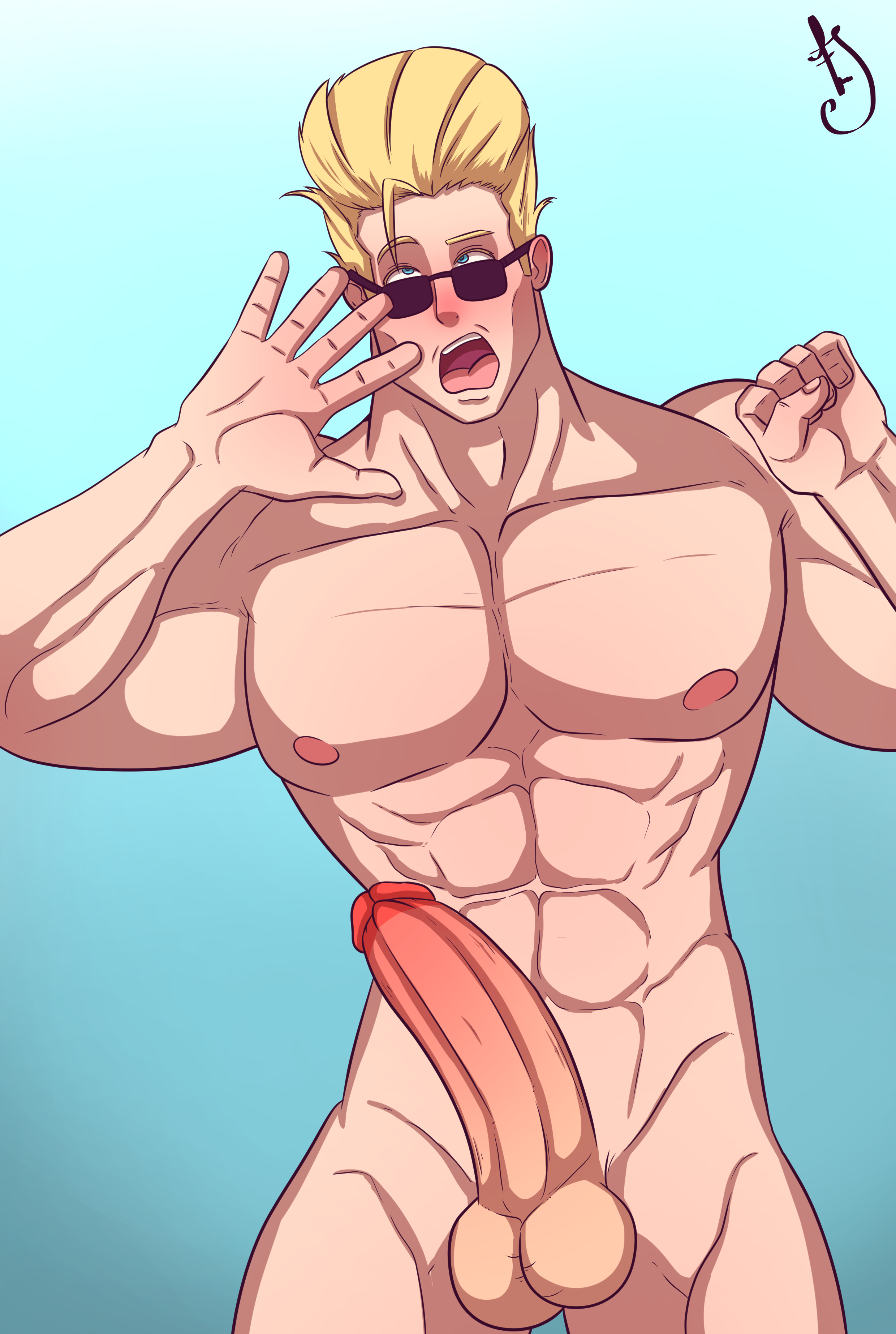 Johnny Bravo (Johnny Bravo (Series)) Rule 34 Image