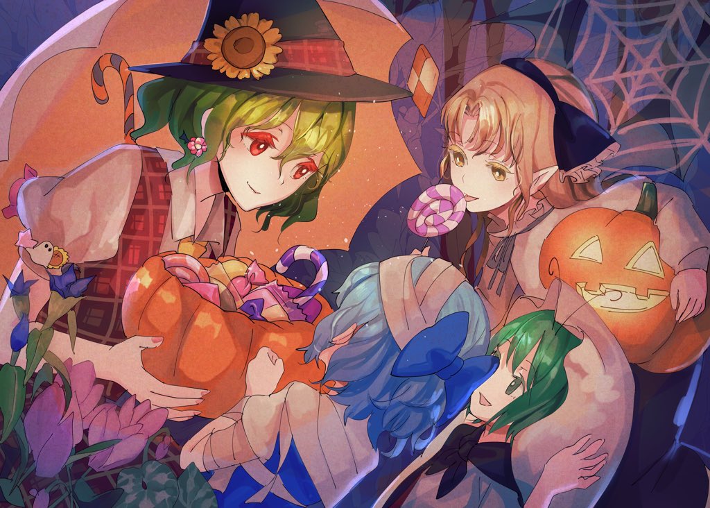 Cirno (Halloween) Rule 34 Image
