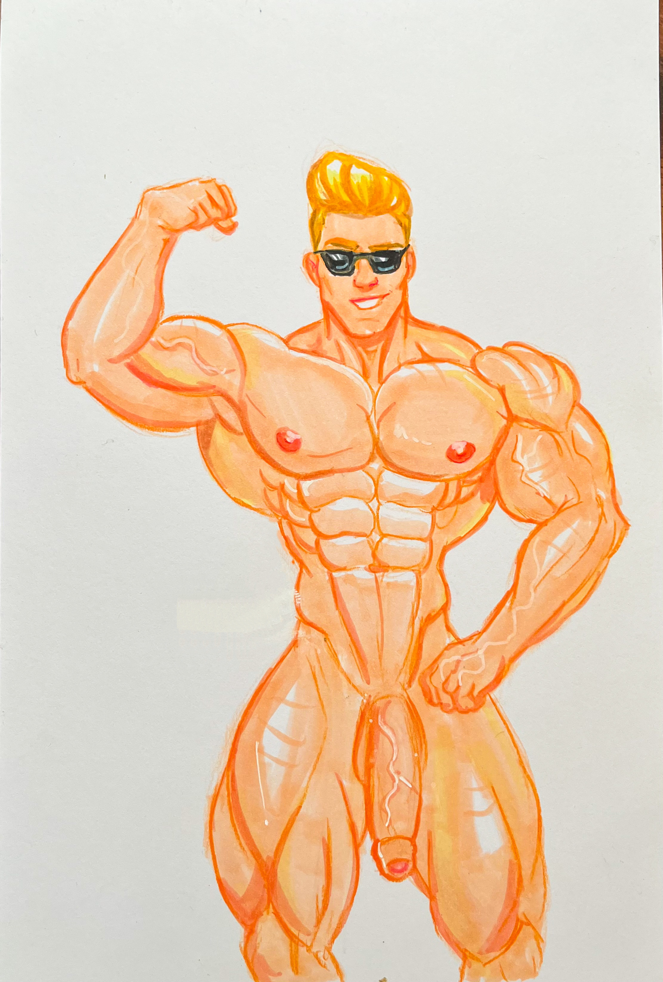Johnny Bravo (Johnny Bravo (Series)) Rule 34 Image