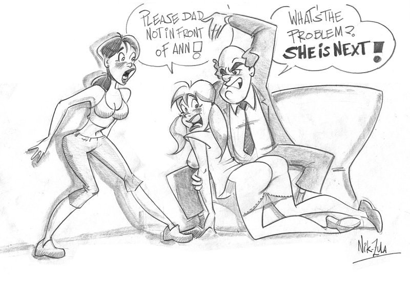 Spanked Rule 34 Image