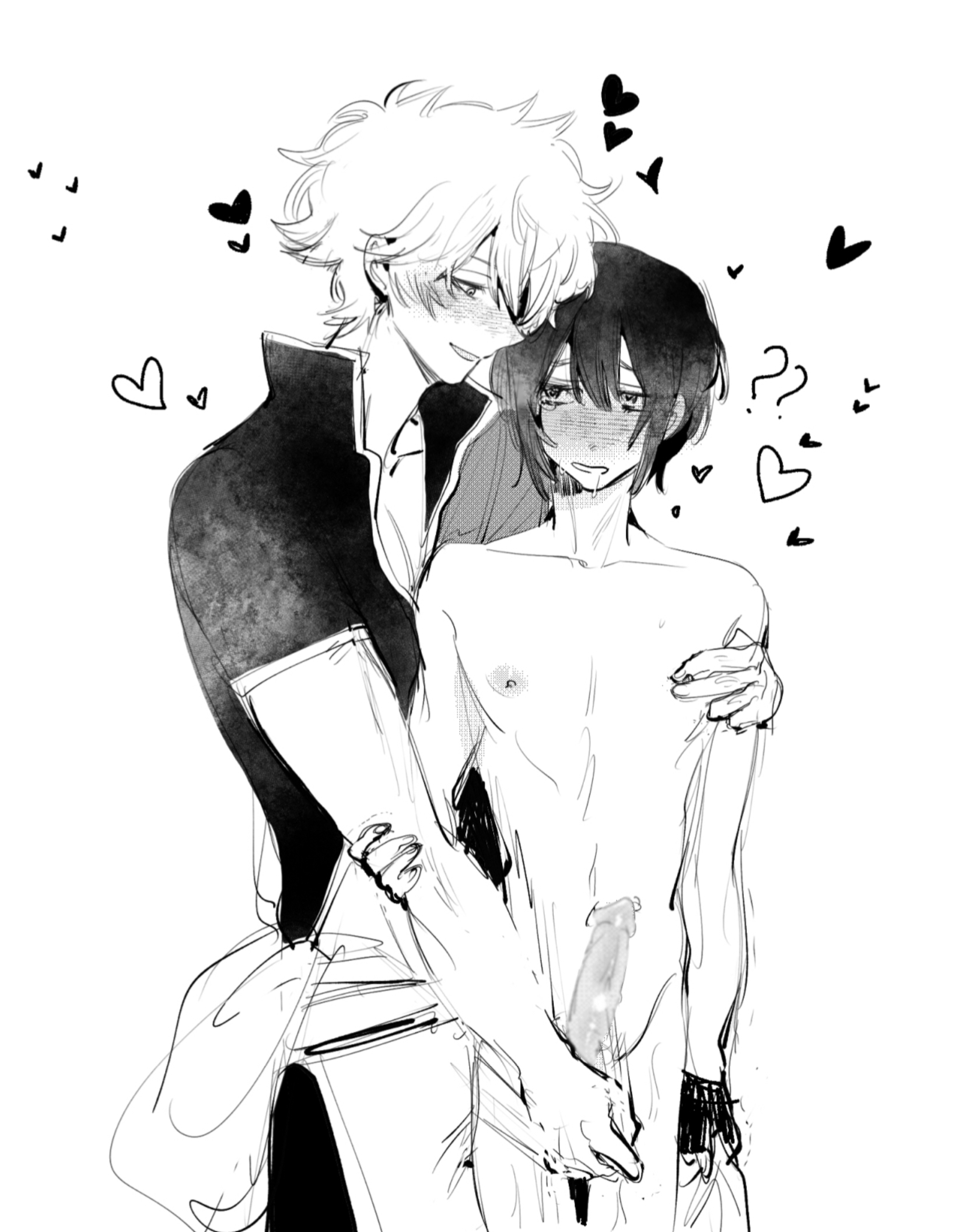 Gintoki Sakata (Gintama) Rule 34 Image