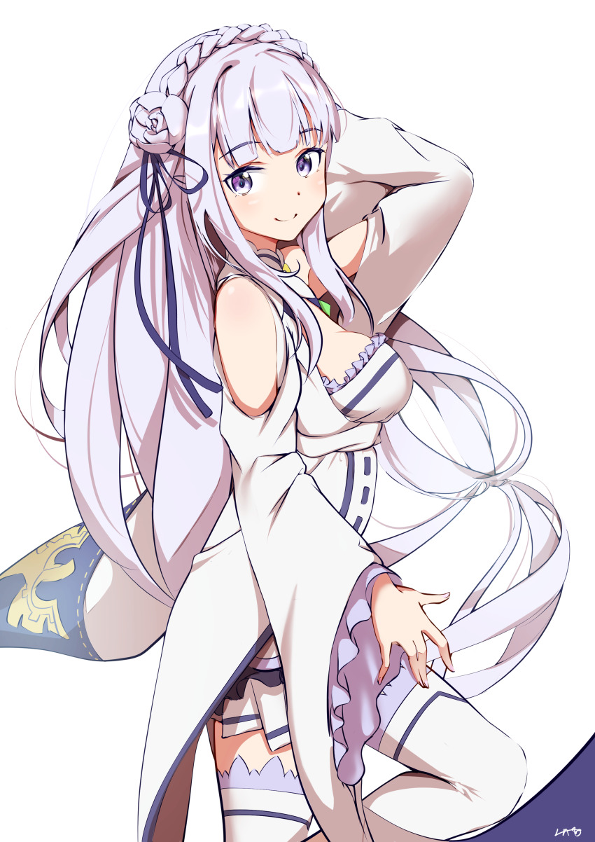 Emilia (Re:Zero) Rule 34 Image