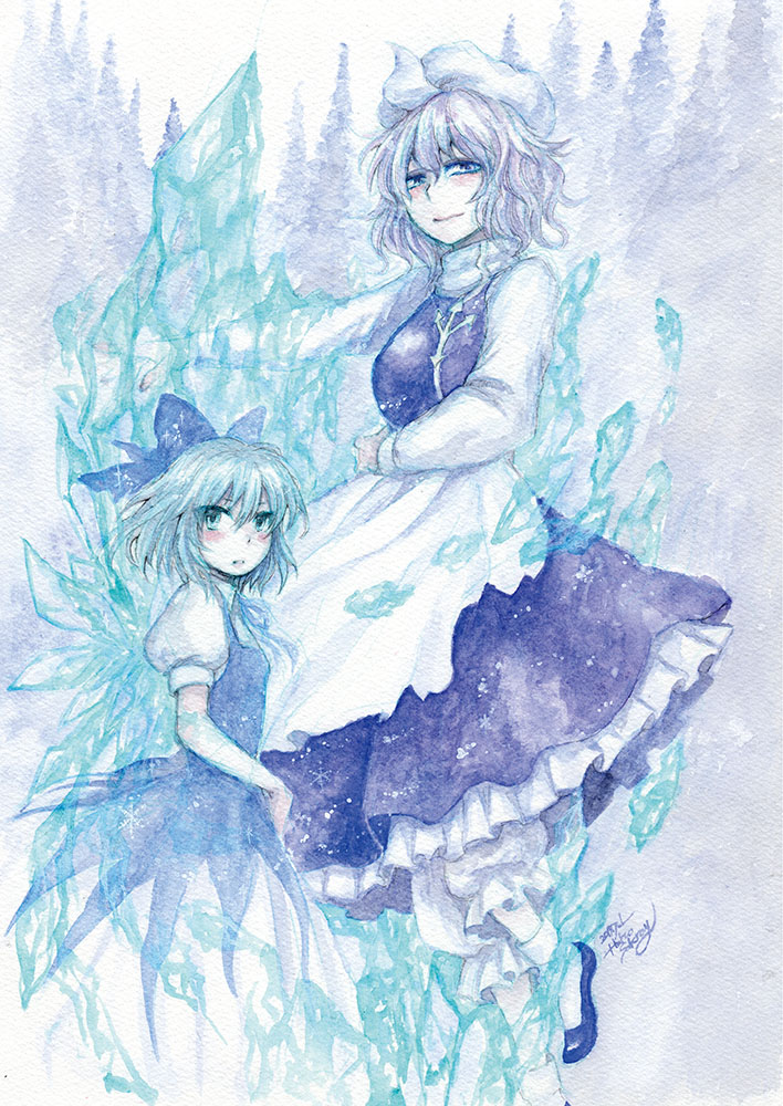 Cirno (Touhou) Rule 34 Image