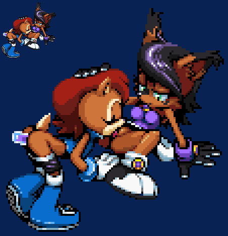 Sally Acorn (Nicole The Holo-Lynx) Rule 34 Image